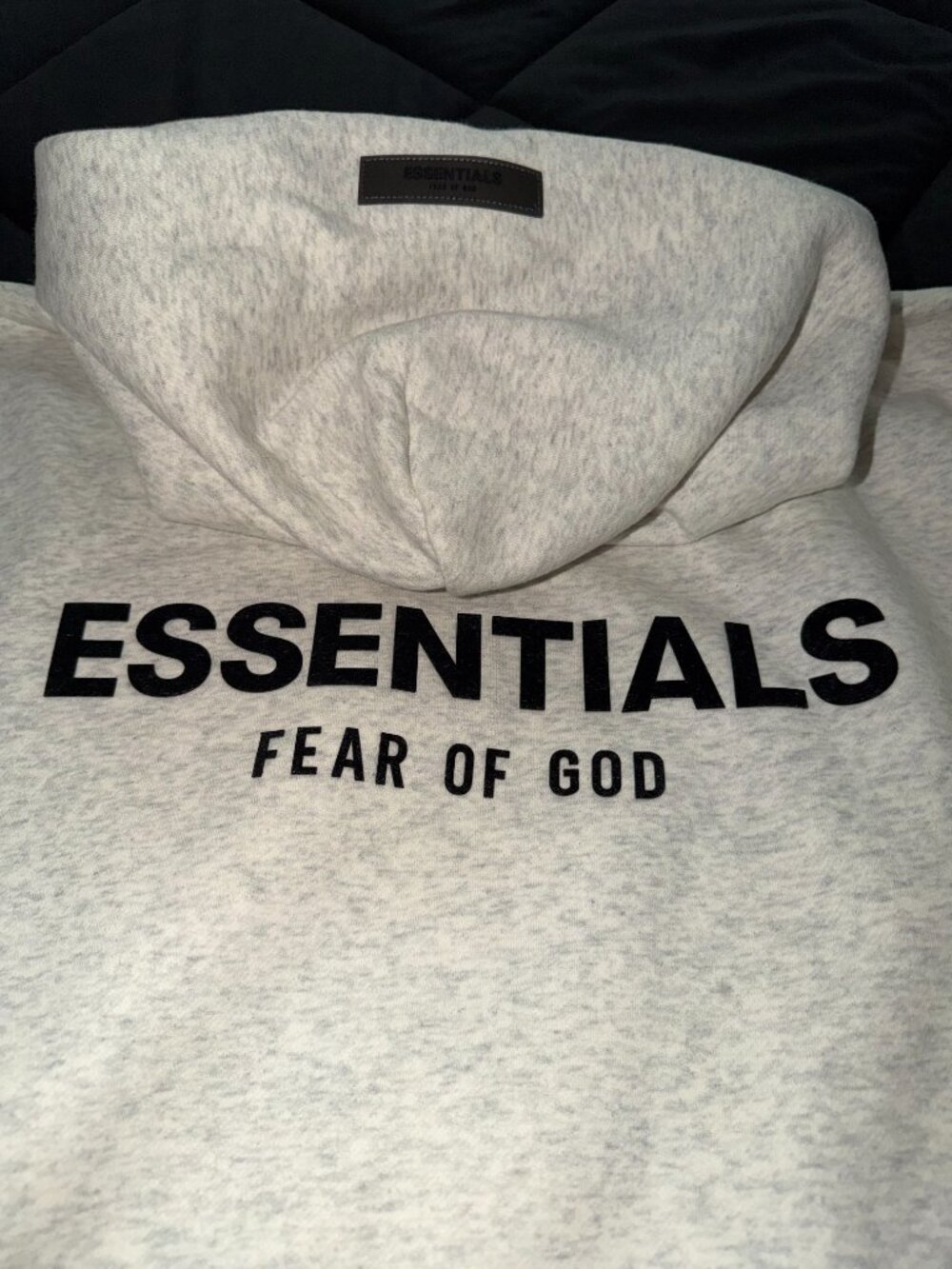 🕊️ Fear of God ESSENTIALS Hoodie | Light Oatmeal | - Picture 3 of 6
